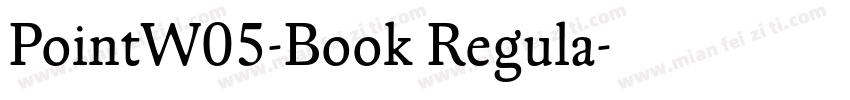 PointW05-Book Regula字体转换